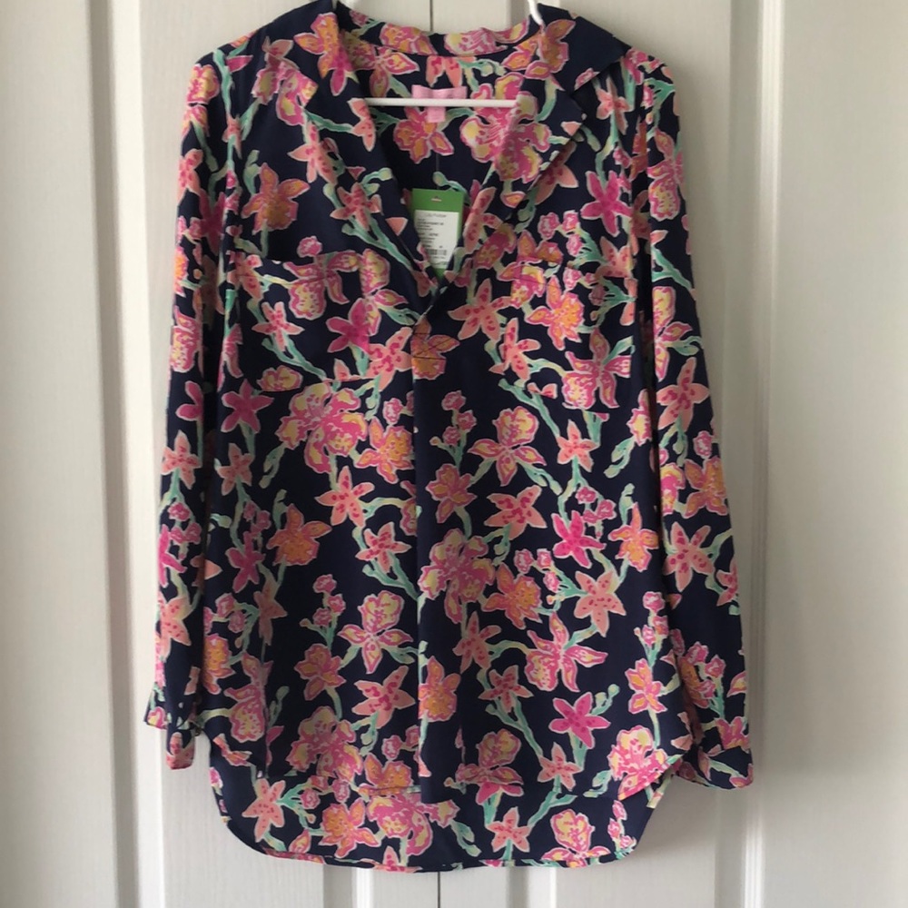Lilly Pulitzer multi color top